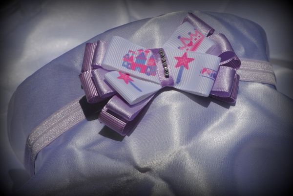 Tiara Lilás Princesas